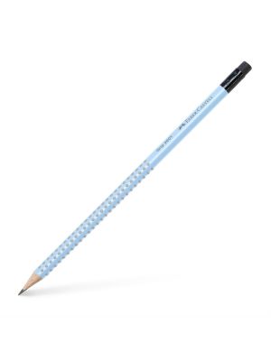 Grafitová ceruzka  FABER-CASTELL Grip 2001 s gumou /B, sky blue