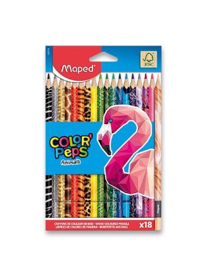 Pastelky 18 Maped Color´Peps  Animals