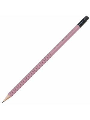 Grafitová ceruzka FABER-CASTELL Grip 2001 s gumou/ B, staroružová