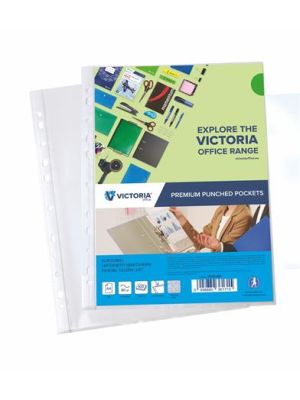 Euroobal PP A4 80mic matný, 100ks Victoria