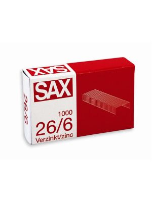 Náboje do zošivačky  SAX 26/6 1000ks
