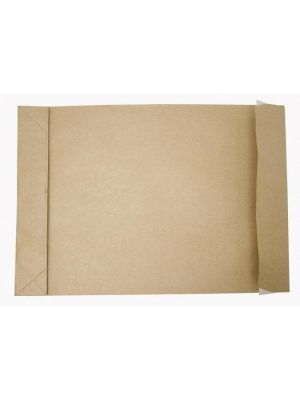 Obálka B4 X dno s krycou páskou hnedá 250 x 354 mm hnedá 130g