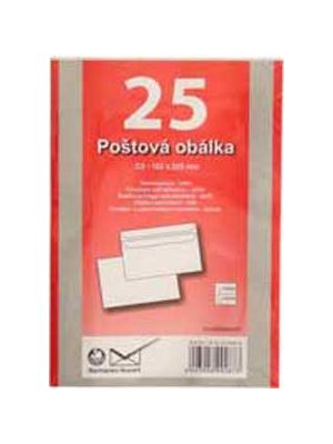 Poštové obálky C5 samolepiace, 25 ks