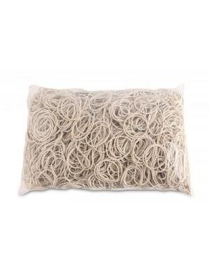 Gumičky Office Products 40mm 1kg biele