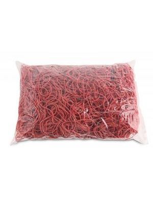 Gumičky Office Products 50mm 1kg červené