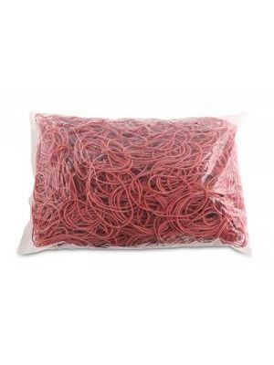 Gumičky Office Products 60mm 1kg červené
