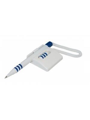 Pero so stojanom Office Products plastové modro-biele