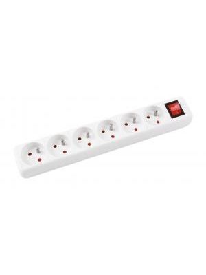 Predlžovací kábel Office Products so 6 zásuvkami s vypínačom 3m