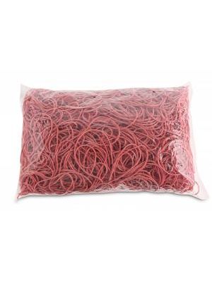 Gumičky Office Products 100mm 1kg červené