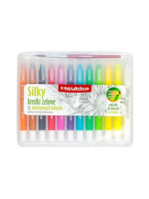 Heykka gelové voskovky Silky, 12 barev