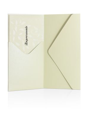 Galeria Papieru obálky DL Pearl SP/kapsa ivory 220g, 5ks