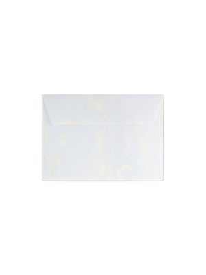 Galeria Papieru obálky C6 Mramor zlatá 120g, 10ks