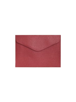 Galeria Papieru obálky C6 Pearl červená K 150g, 10ks