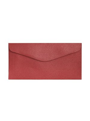 Galeria Papieru obálky DL Pearl červená K 150g, 10ks