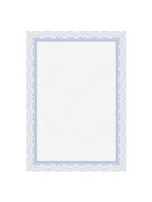 Certifikačný papier APLI A4 modrý 115g 25 hárkov