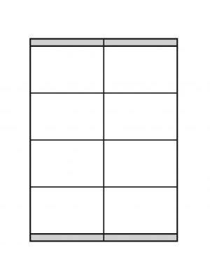 Etikety univerzálne 105x70mm Agipa A4 100 hárkov
