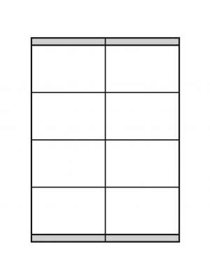 Etikety univerzálne 105x72mm Agipa A4 100 hárkov