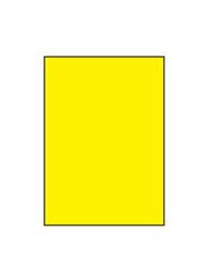 Etikety farebné 210x297mm APLI A4 100 hárkov žlté