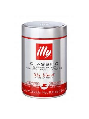 Káva Illy Espresso Classico v dóze mletá 250 g