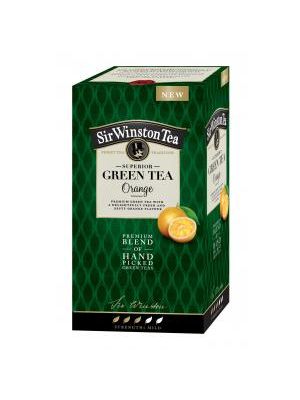 Čaj SIR WINSTON Green Tea Orange 35 g