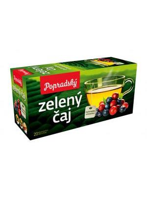 Čaj BOP zelený čučoriedka a brusnica 30g