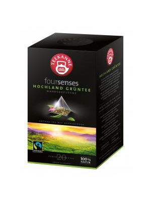 Čaj TEEKANNE FOURSENSES Hochland Grüntee Fairtrade 40 g