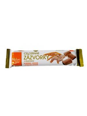 NATURE LINE sušienky celozrnné Zázvorky 65 g