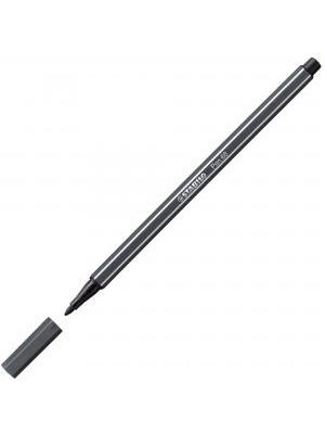 Popisovač STABILO Pen 68 čiernosivý