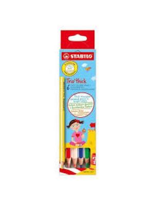 Farbičky STABILO Trio 6ks