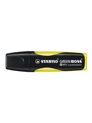 Zvýrazňovač STABILO GREEN BOSS žltý