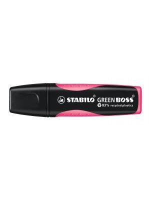 Zvýrazňovač STABILO GREEN BOSS ružový