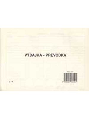 Výdajka - prevodka A5 s DPH