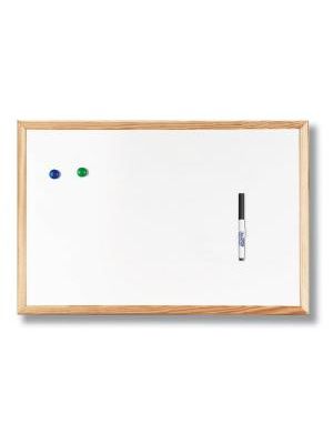Magnetická nástenka 40x60 cm biela