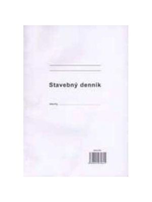Stavebný denník A4 25x3+8 listov samoprepis číslovaný far I949