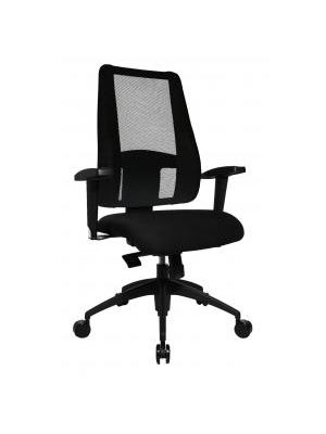Kancelárska stolička LADY SITNESS DELUXE čierna