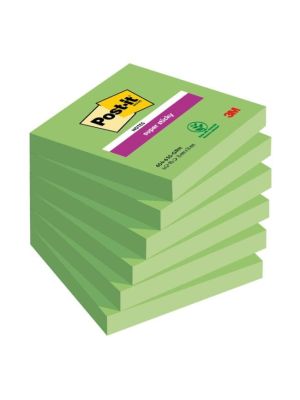 Samolepiaci bloček, 76x76 mm, 6x90 listov, 3M POSTIT 