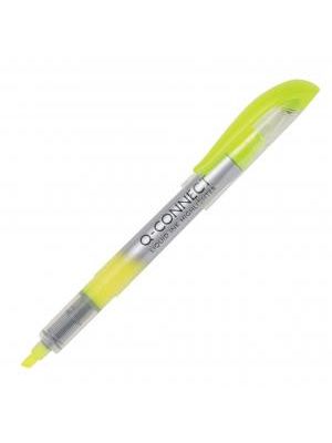 Zvýrazňovač Q-CONNECT Liquid Ink žltý