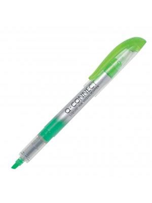 Zvýrazňovač Q-CONNECT Liquid Ink zelený