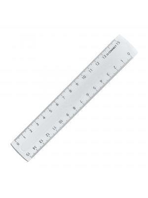 Pravítko Q-CONNECT 15cm transparentné