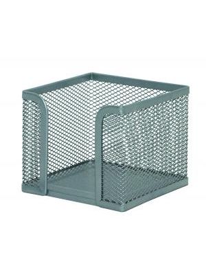 Drôtený stojan na blok `kocka` 95x80x95mm strieborný