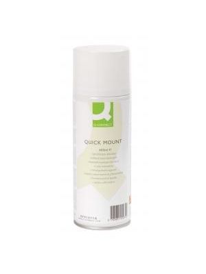 Lepidlo v spreji Q-CONNECT Quick Mount 400ml nepermanentné