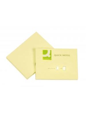 Bloček Q-CONNECT žltý 76x102mm