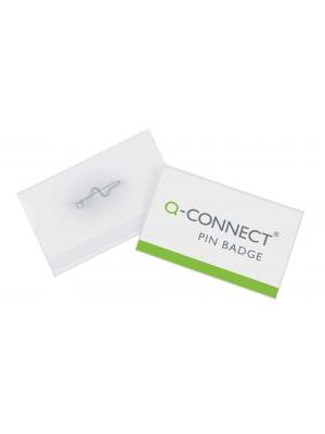 Visačka so špendlíkom Q-Connect 90x54mm 50ks