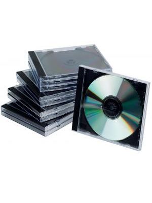 Obal na CD/DVD Jewel čierny tray