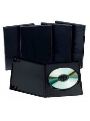 DVD box Slim čierny
