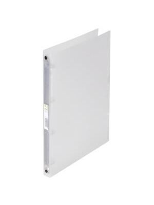 Zakladač 4-krúžkový Q-Connect celoplastový 1,6cm transparentný mliečny