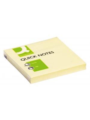 Bloček Q-CONNECT žltý 76x76mm