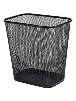 Drôtený kôš 13l hranatý čierny