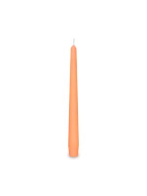 Sviečka kónická apricot Ø23 x 245 mm 10 ks