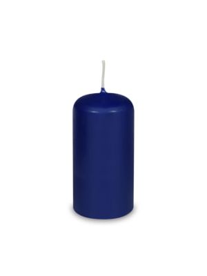 Sviečka valcová O 60 x 120 mm tmavomodrá [1 ks